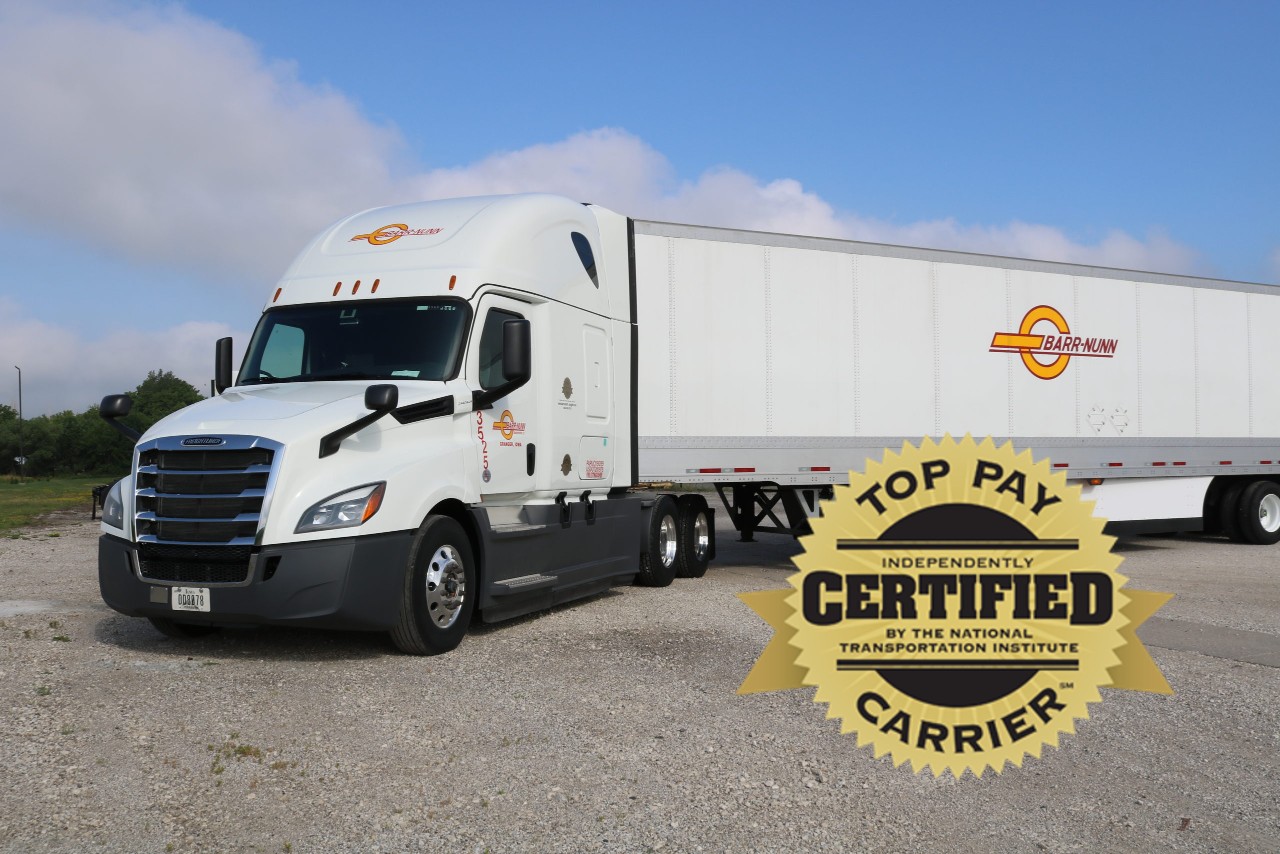 What It Means to Be a Certified Top Pay Carrier BarrNunn Transportation