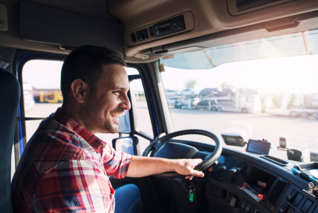 semi-truck driver